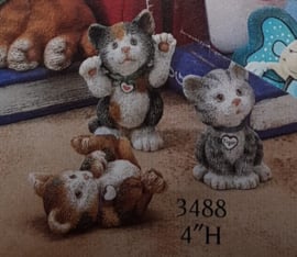 G 3488 Kleine katjes 3 stuk