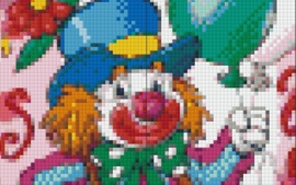 SS 0170 Clown met balonnen
