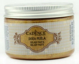 Reliëfpasta cadence  dora perla metallic antiek goud 0003