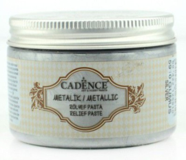 reliëfpasta cadence Metallic zilver