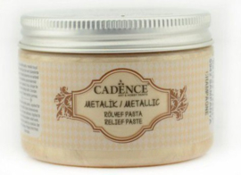 reliëfpasta cadence Metallic  champagne