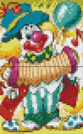 SS 0171 Clown met accordeon