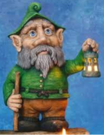 TL 906 Hurdy gnome met lantaarn