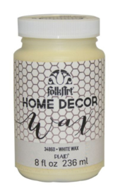 Folkart • Home Decor Wax White 236ml