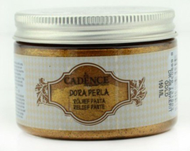 Reliëfpasta cadence dora perla metallic ankerit gold 0008