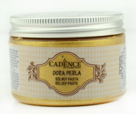 reliëfpasta cadence dora  perla  metallic goud 0002