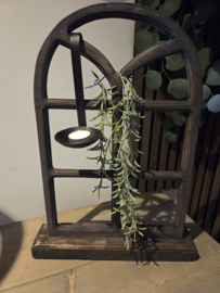 Lepel voor aan stalraam