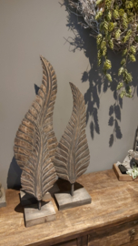 Houten veer groot 80cm