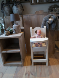 Poppenstoel wit