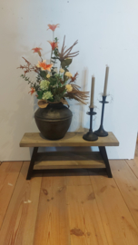 Raambankje 70x19x30 2-kleurig