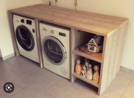 Wasmachine kasten