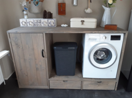 Wasmachine-droger  ombouw.....kast