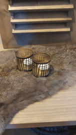 Kleine waxinelichtje houders