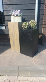Zuil zwart 80x42x42