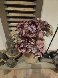 Boeket kant en klaar mauve