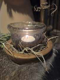 Houten schaaltje 12cm