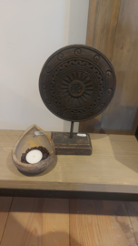 Ornament met waxinelichtje