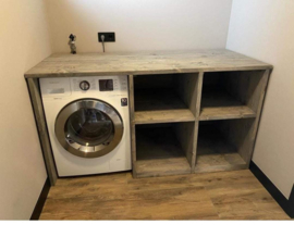 Wasmachine-droger  ombouw.....kast