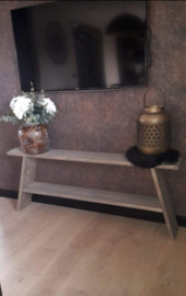 Decoratie bankje 150x19x50