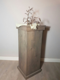 zuil in landelijke styl 100x45x45 taupe