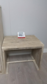 tafeltje 60x60x60 gebruikt steigerhout