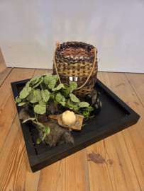 Dienblad vierkant compleet