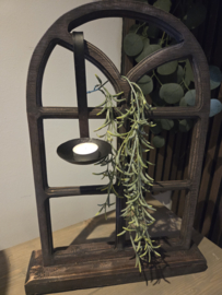 Lepel voor aan stalraam