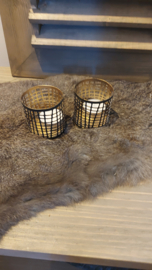 Kleine waxinelichtje houders