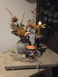 Dienblad taupe compleet