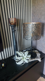 Lamp goud/zwart