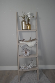 Decoratie ladder 170x50 zand