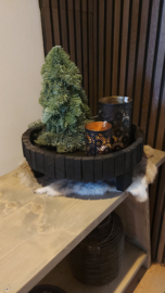 Plateau zwart 40x14cm