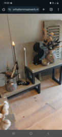 Raambankje compleet met accessoires