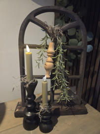 Stalraam 50cm met kandelaars