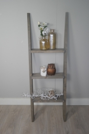 Steigerhouten ladder 150x50 taupe