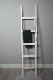 Decoratie trap recht model 170x35 white wash beits