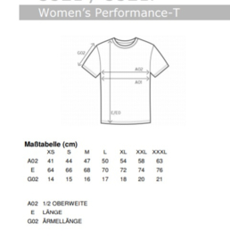 Eizook Dames Performance shirt - 5 stuks