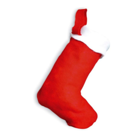 Christmas stocking red - from 50 pieces