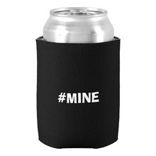 EIZOOK Canholder - koozie Kuhlhalter with 1 color text or logo imprint - 6 Stuck