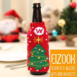 EIZOOK Kerst bierfles koel houders