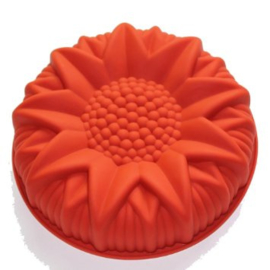 Molde de silicona para tartas con forma de girasol