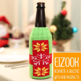 EIZOOK Kerst bierfles koel houders