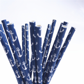 Biodegradable Paper Straws with trendy prints