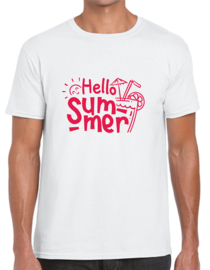 Herren-T-Shirt Hello Summer