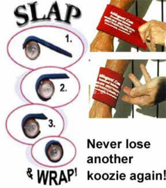 Slap Wrap stubbie - can holder