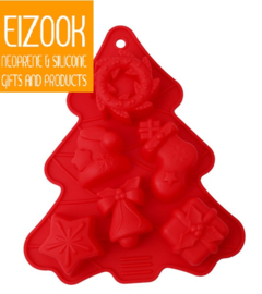 EIZOOK Christmas tree mold for cupcakes