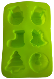 EIZOOK Christmas mold Gifts - Santa Claus - Christmas tree