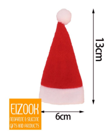 EIZOOK Multi functionele kerstmuts hoes voor bestek - 2 stuks