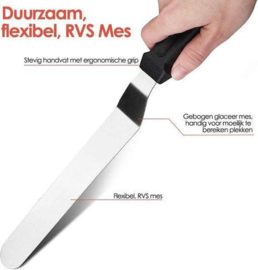 EIZOOK Glaseado - Cuchillo para glasear