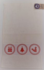 EIZOOK Christmas guest towel